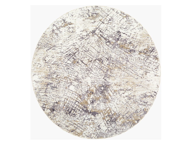 Surya 5'3" x 5'3" ROUND Gakko Machine Woven Rug - GKK-2309-53RD