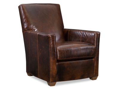 CR LAINE Malcolm Stationary Leather Chair - L1775-05