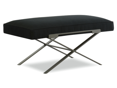 CR LAINE Dasha Large Metal Ottoman - 9677