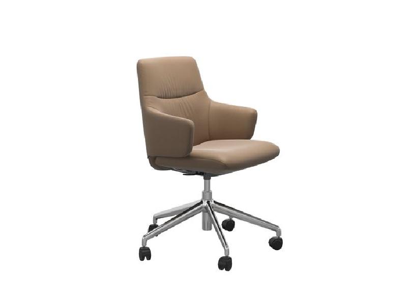 Stressless Mint Home Office Low Back with Arms 
