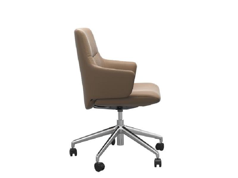 Stressless Mint Home Office Low Back with Arms 