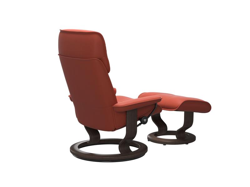 Stressless Admiral (M) Classic Chair with Footstool 