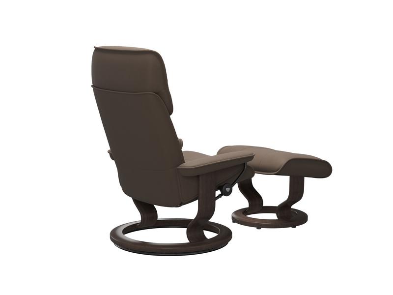 Stressless Admiral (M) Classic Chair with Footstool 