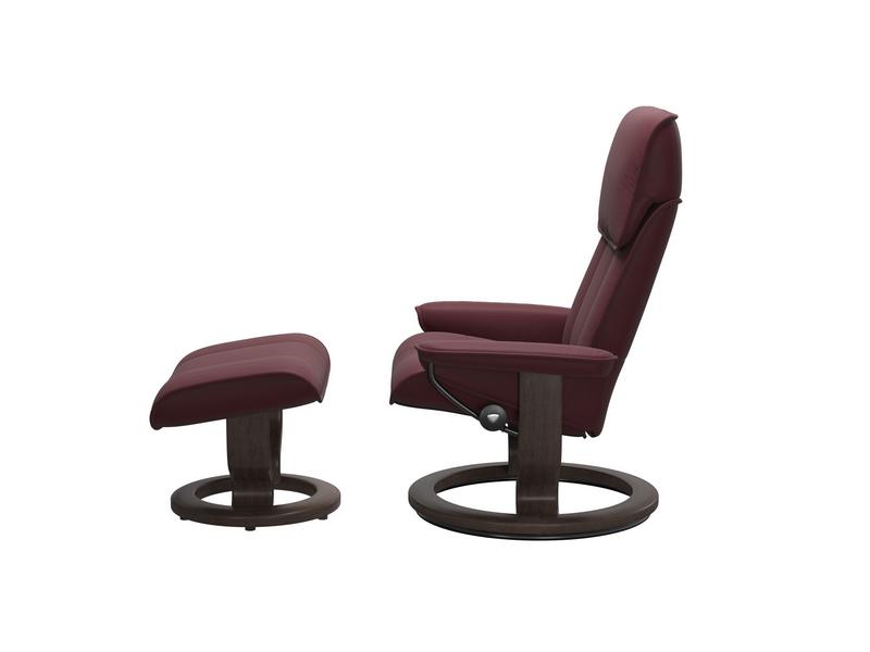 Stressless Admiral (M) Classic Chair with Footstool 