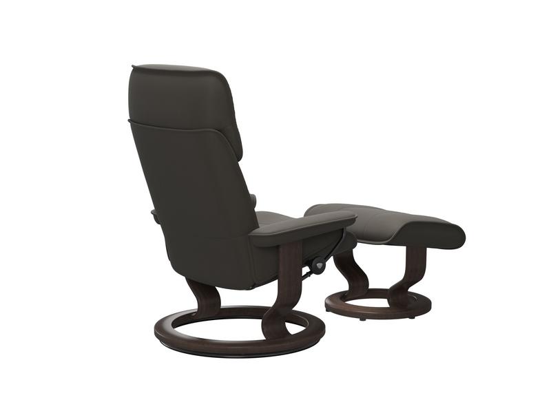 Stressless Admiral (M) Classic Chair with Footstool 