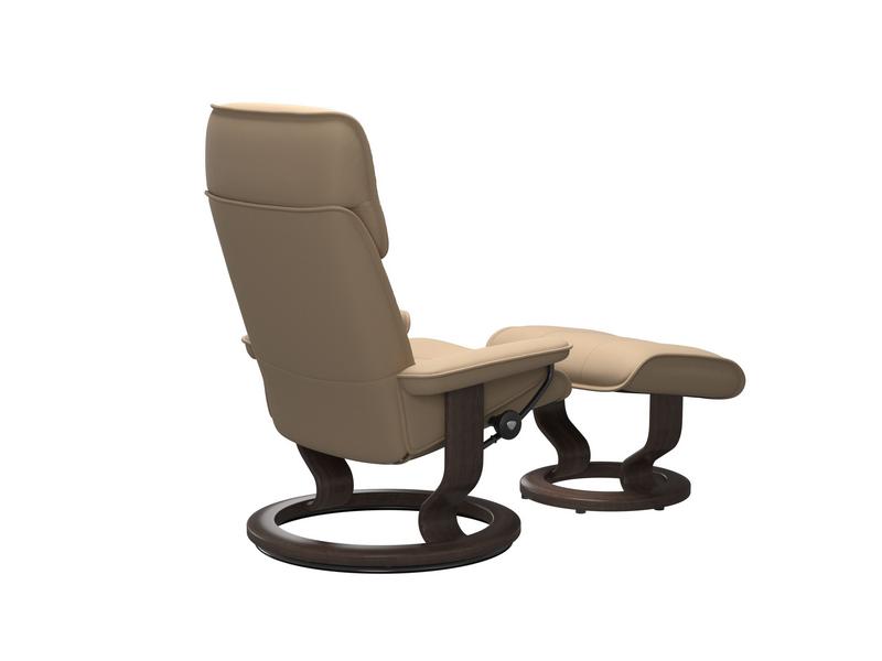Stressless Admiral (M) Classic Chair with Footstool 