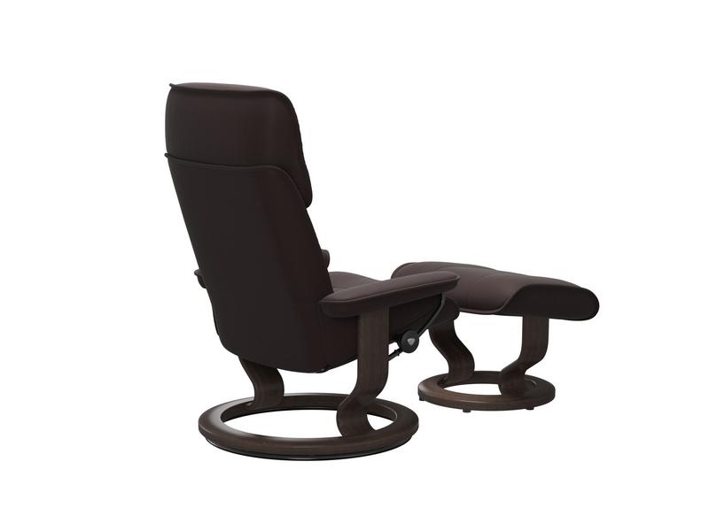 Stressless Admiral (M) Classic Chair with Footstool 