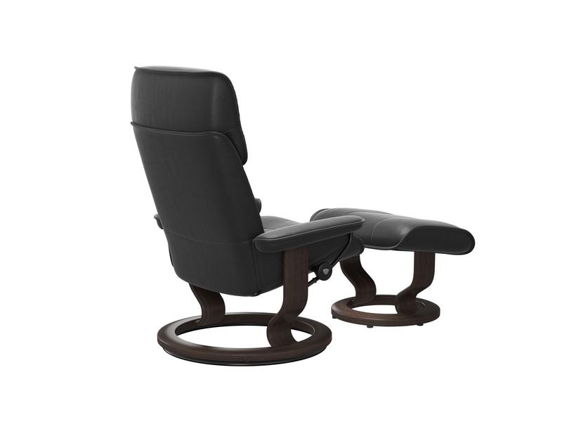 Stressless Admiral (M) Classic Chair with Footstool 