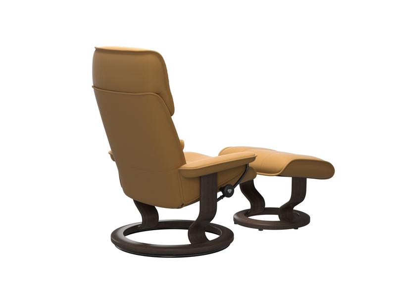 Stressless Admiral (M) Classic Chair with Footstool 