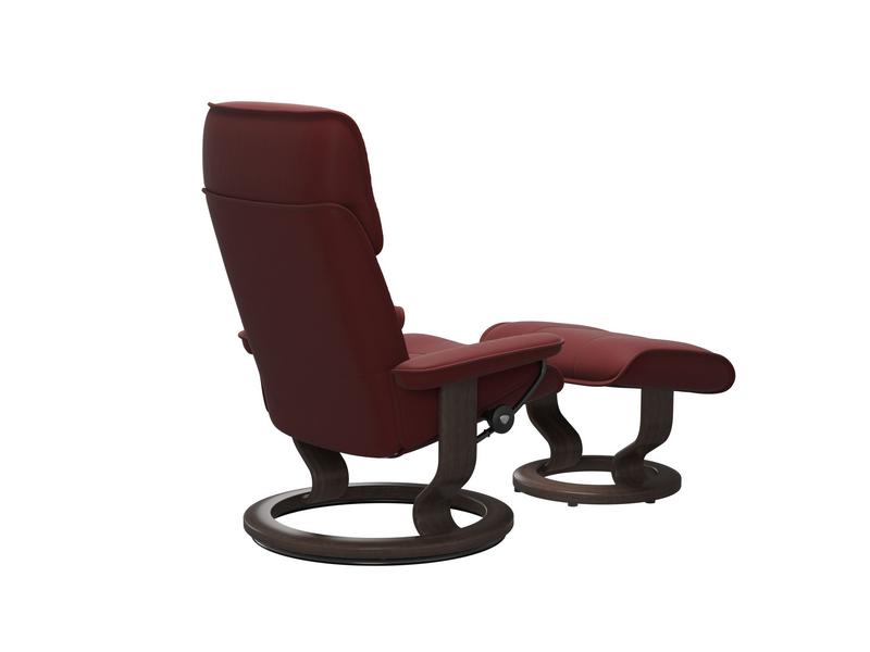 Stressless Admiral (M) Classic Chair with Footstool 