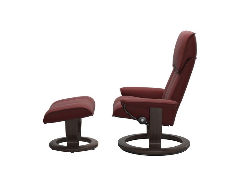 Stressless Admiral (M) Classic Chair with Footstool 