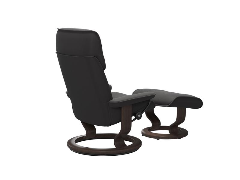 Stressless Admiral (M) Classic Chair with Footstool 