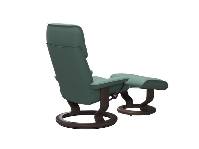 Stressless Admiral (M) Classic Chair with Footstool 