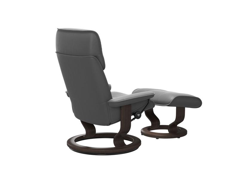 Stressless Admiral (M) Classic Chair with Footstool 