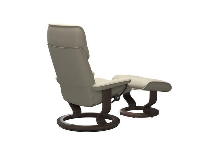 Stressless Admiral (M) Classic Chair with Footstool 