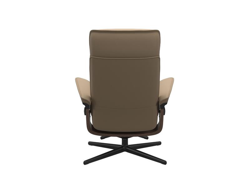 Stressless Admiral (M) Cross Chair with Ottoman 
