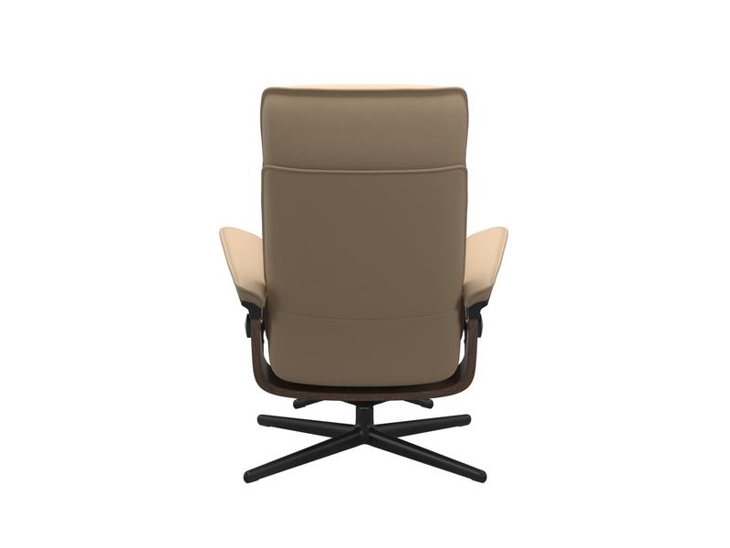 Stressless Admiral (M) Cross Chair with Ottoman 