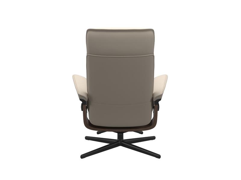 Stressless Admiral (M) Cross Chair with Ottoman 