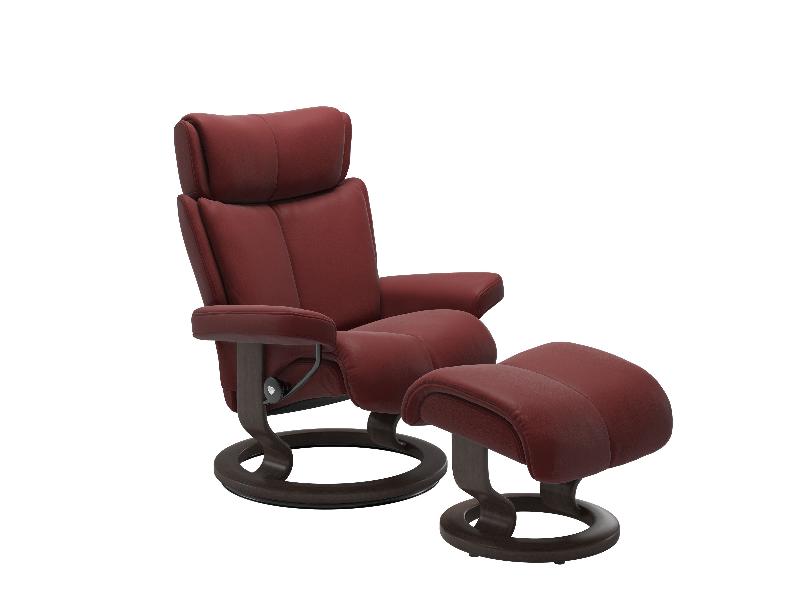 Stressless Magic (M) Classic Chair with Footstool 