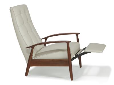 Thayer Coggin Tighten Up Recliner in Natural Walnut - 1281-115 (NW)
