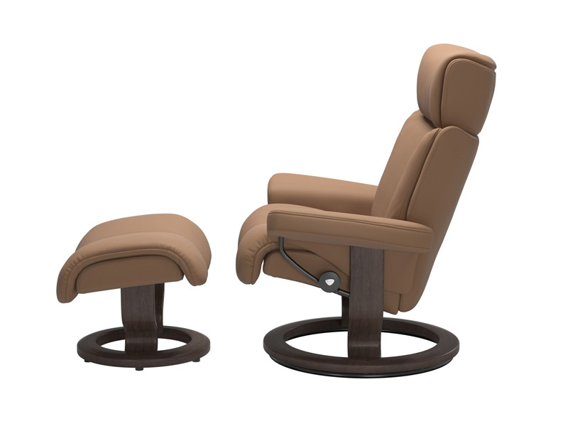Stressless Magic (M) Classic Chair with Footstool 