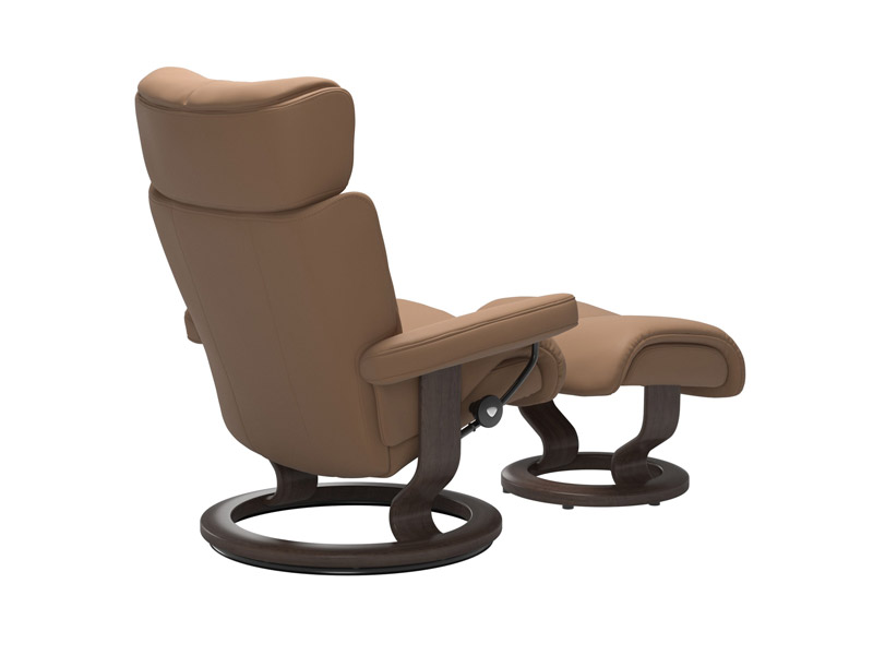Stressless Magic (M) Classic Chair with Footstool 