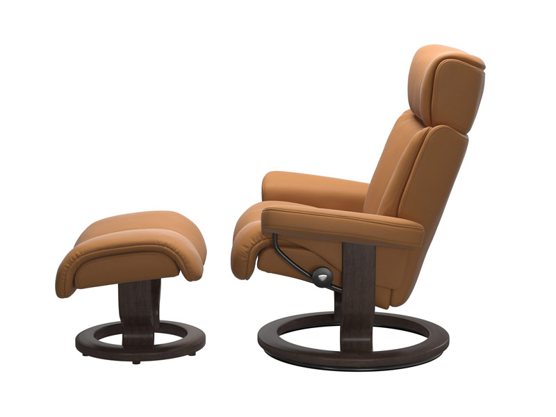 Stressless Magic (M) Classic Chair with Footstool 