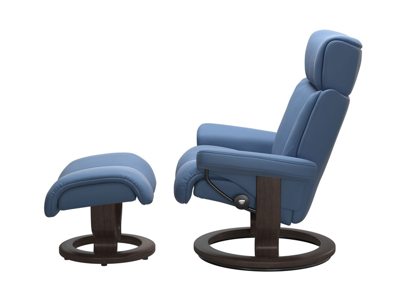 Stressless Magic (M) Classic Chair with Footstool 