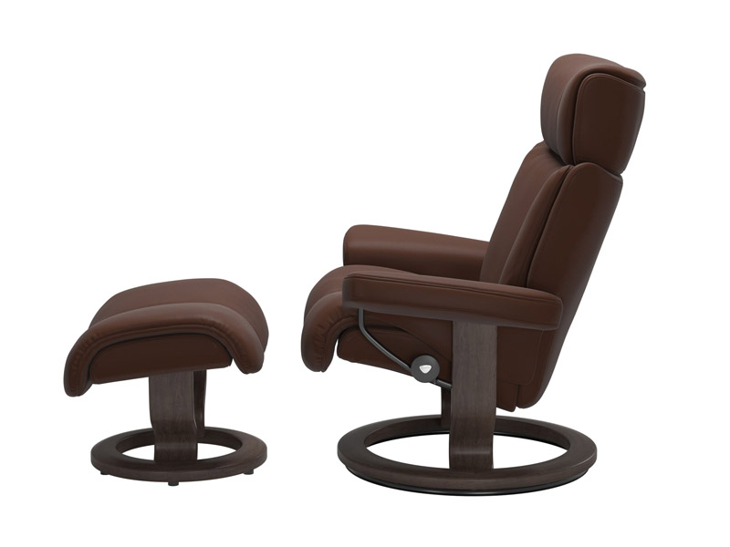Stressless Magic (M) Classic Chair with Footstool 