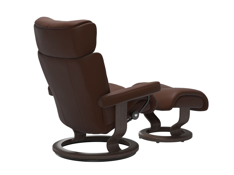 Stressless Magic (M) Classic Chair with Footstool 