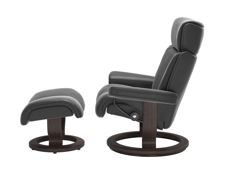 Stressless Magic (M) Classic Chair with Footstool 