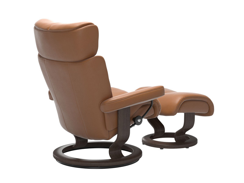 Stressless Magic (M) Classic Chair with Footstool 