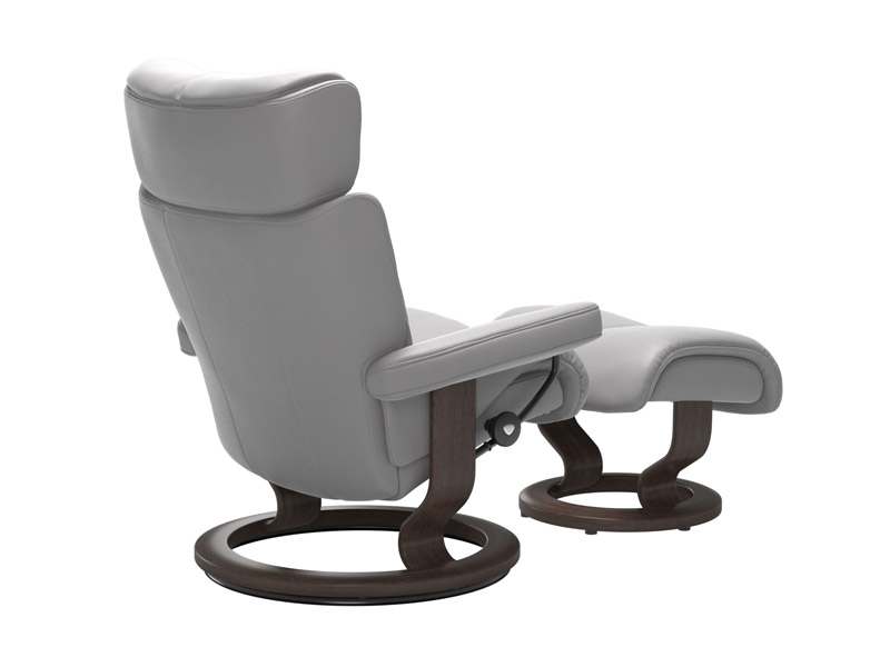Stressless Magic (M) Classic Chair with Footstool 