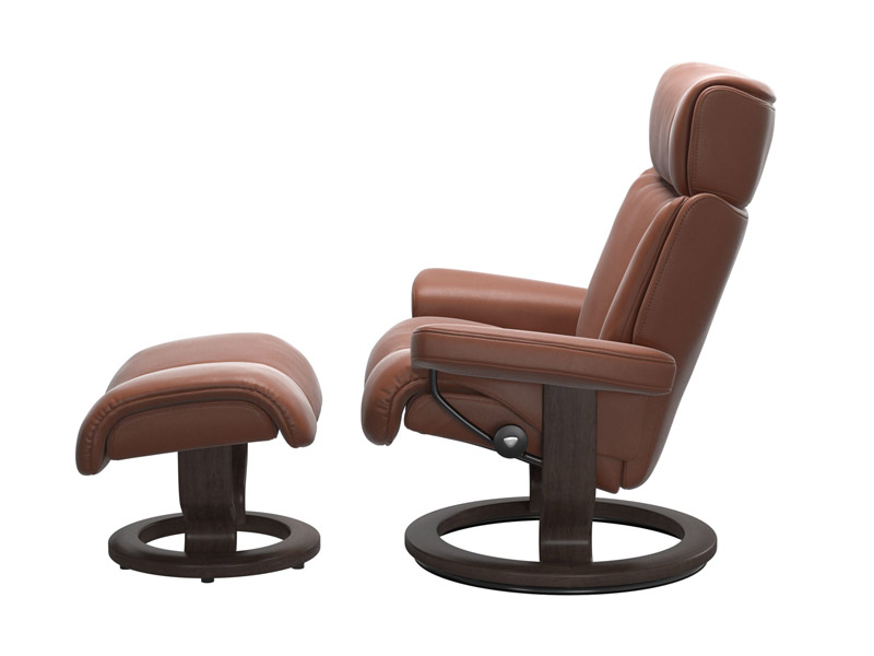 Stressless Magic (M) Classic Chair with Footstool 