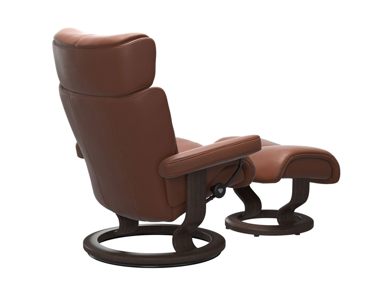Stressless Magic (M) Classic Chair with Footstool 