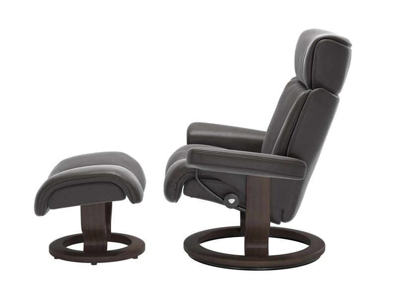Stressless Magic (M) Classic Chair with Footstool 