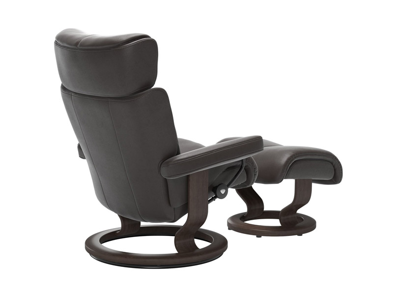 Stressless Magic (M) Classic Chair with Footstool 