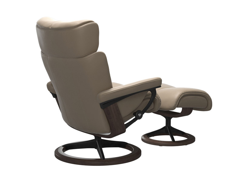 Stressless Magic (M) Signature Chair with Footstool 