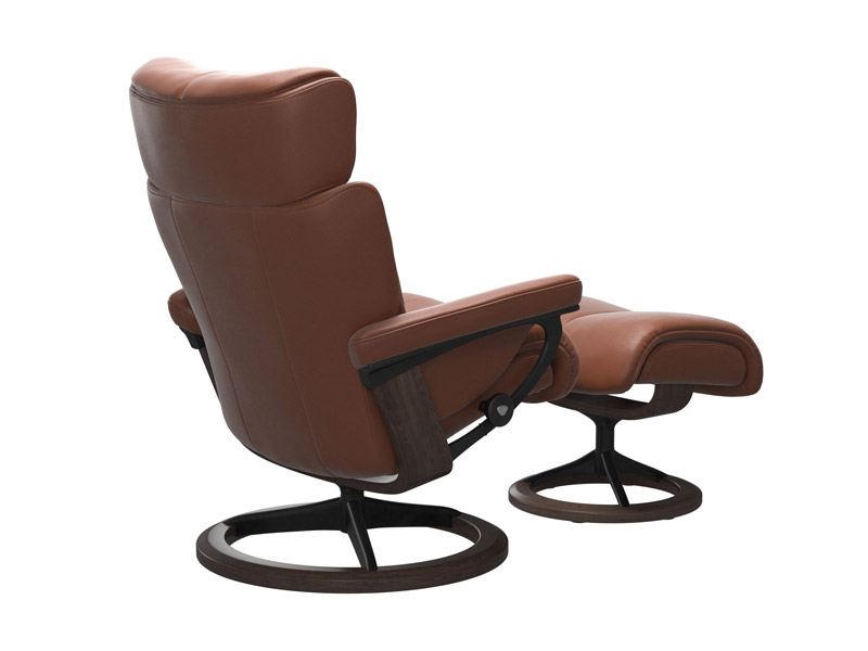 Stressless Magic (M) Signature Chair with Footstool 