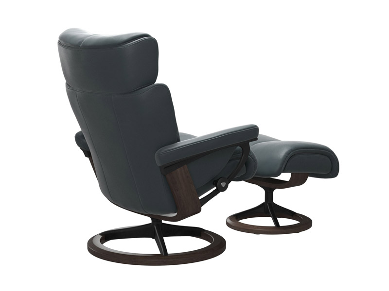 Stressless Magic (M) Signature Chair with Footstool 