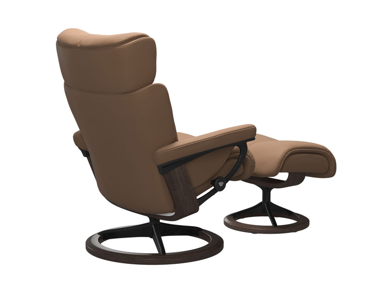 Stressless Magic (M) Signature Chair with Footstool 