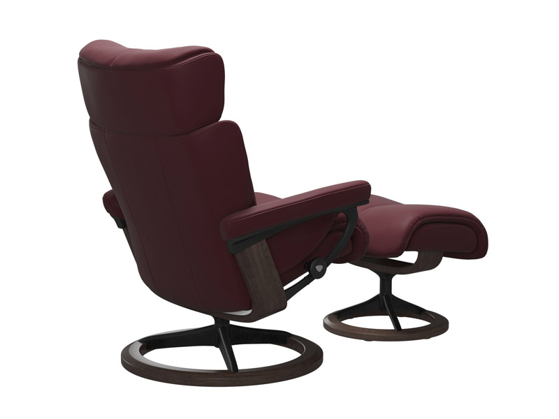 Stressless Magic (M) Signature Chair with Footstool 