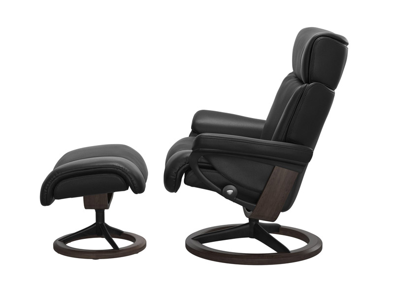 Stressless Magic (M) Signature Chair with Footstool 