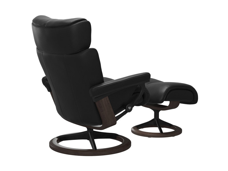 Stressless Magic (M) Signature Chair with Footstool 