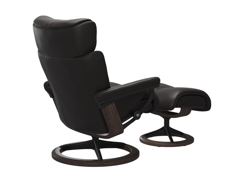 Stressless Magic (M) Signature Chair with Footstool 