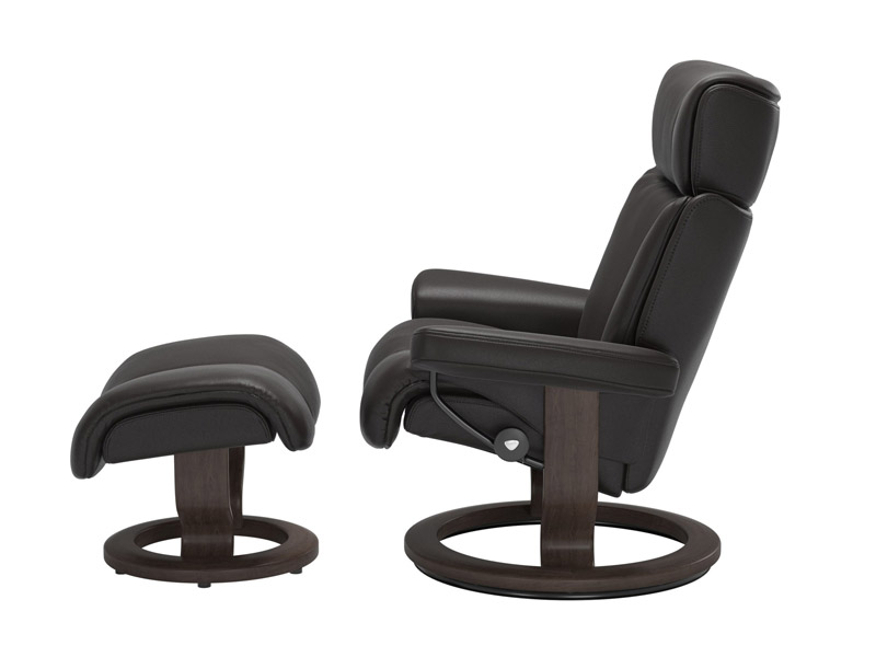 Stressless Magic (M) Classic Chair with Footstool 