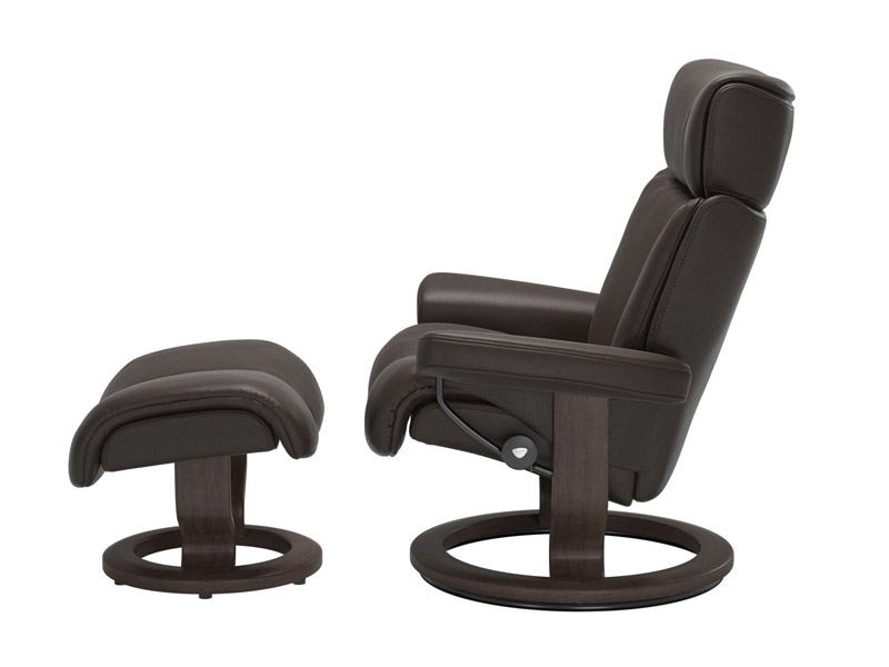 Stressless Magic (M) Classic Chair with Footstool 