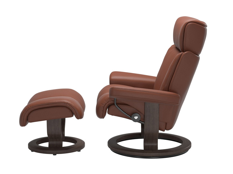 Stressless Magic (M) Classic Chair with Footstool 