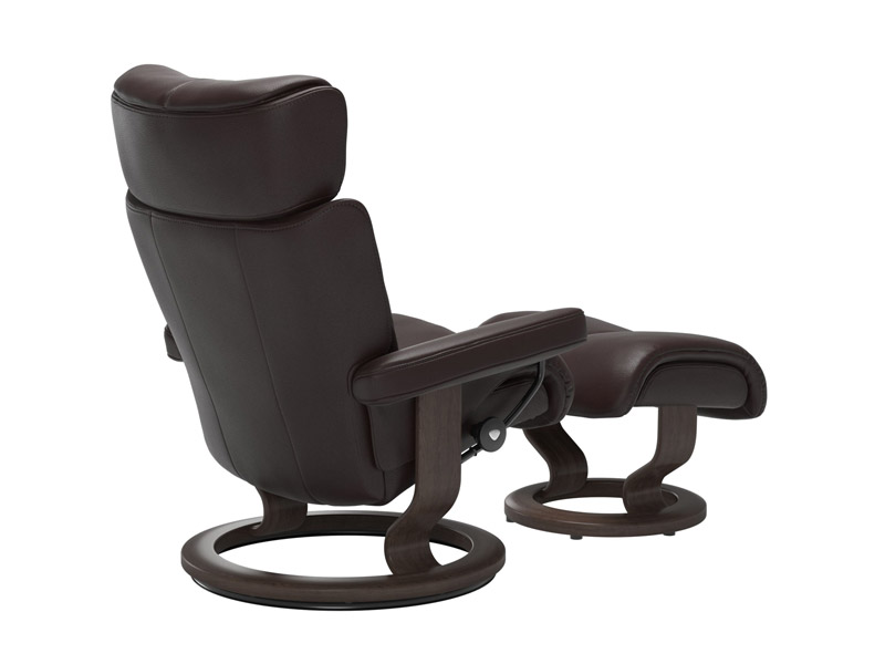 Stressless Magic (M) Classic Chair with Footstool 