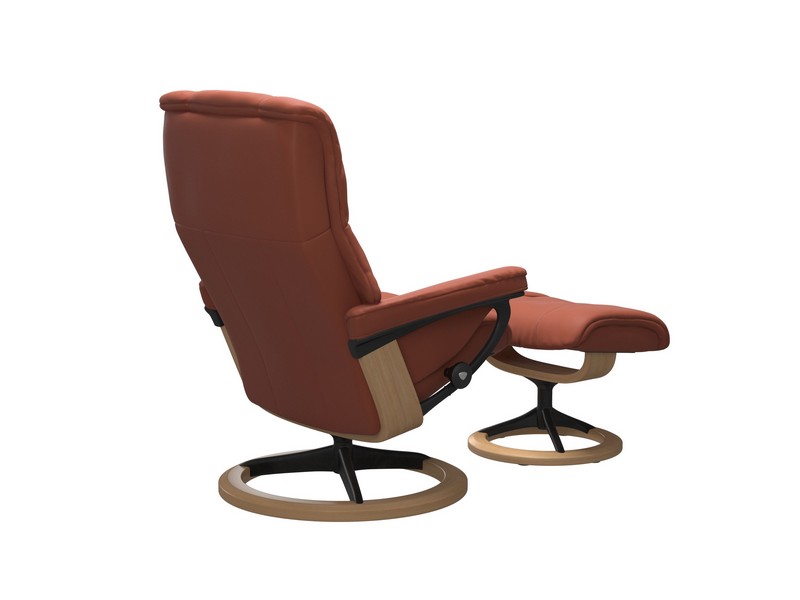 Stressless Mayfair (M) Signature Chair with Footstool 